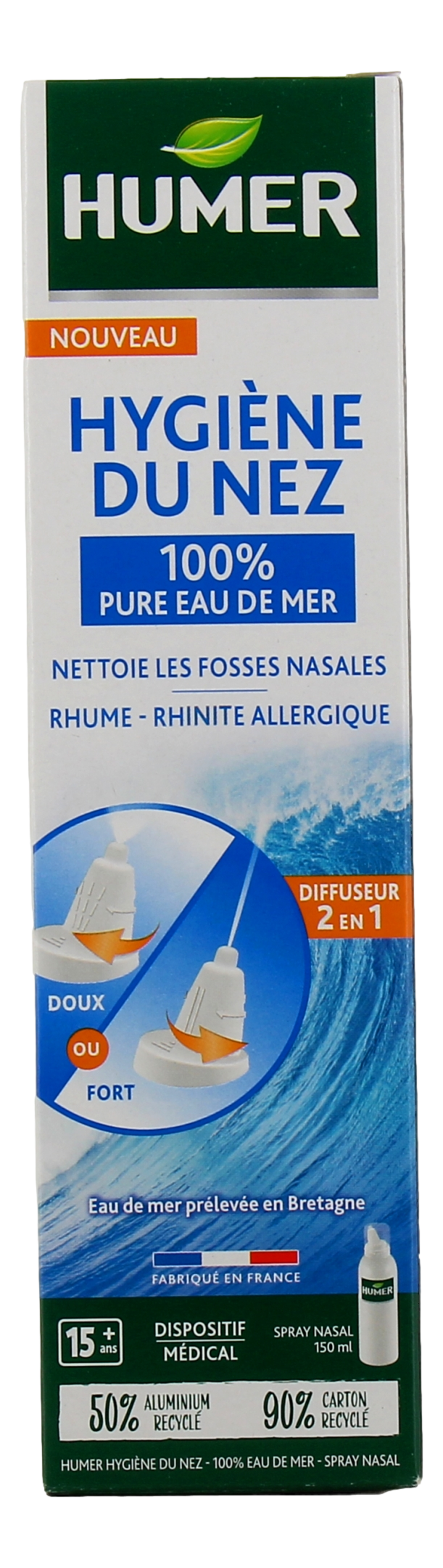 HUMER HYGIENE DU NEZ    150ml